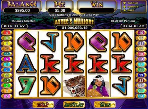 slots aztec millions