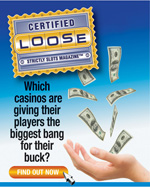 Casino player magazine loosest slots