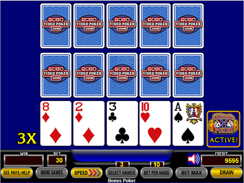 Ten Play Poker - Free 10 Play Video Poker