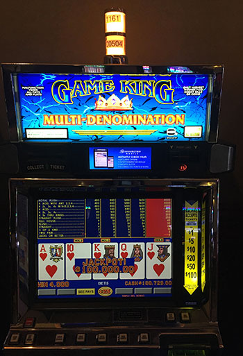 video poker jackpots