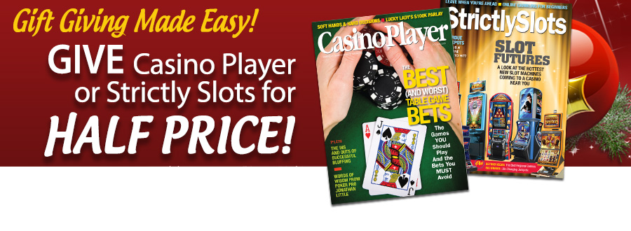 casino player/strictly slots holiday offer!