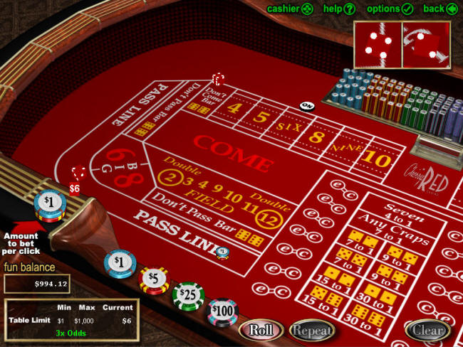 How to Throw and Control Dice in Craps