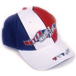 Red White & Blue Baseball Cap